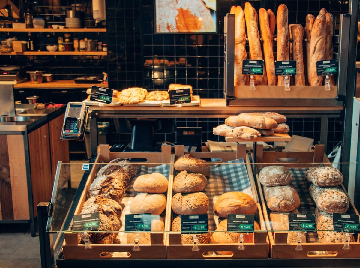 The morning bake cooling on the counter